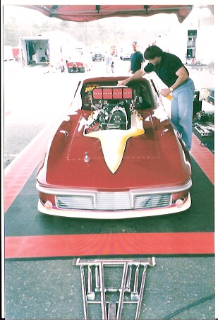 Vette Under The Awning